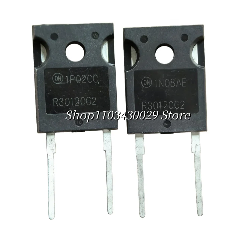 10Pcs New original ISL9R30120G2 R30120G2 TO-247-2 30A 1200V Schottky diode