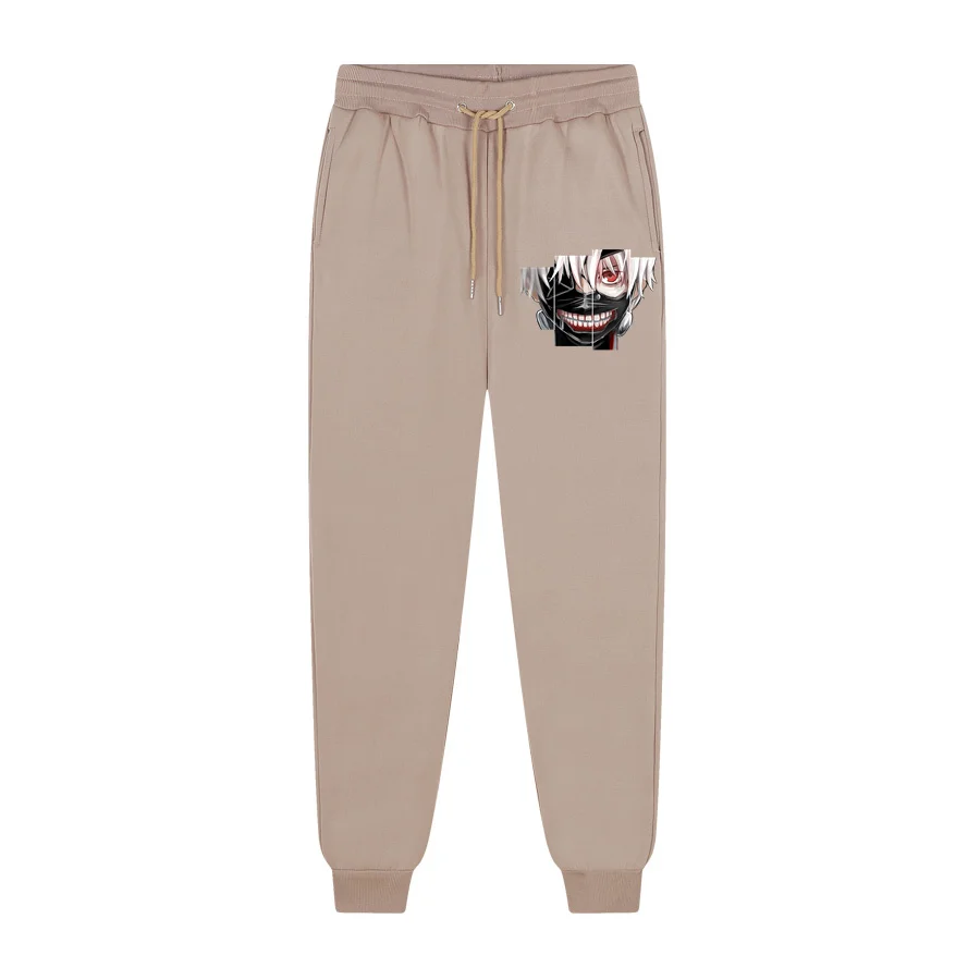 

2022Spring Autumn Men's Joggers Brand Trousers Tokyo Ghoul Anime Printing Casual Pants Sweatpants Running Sporting Clothing