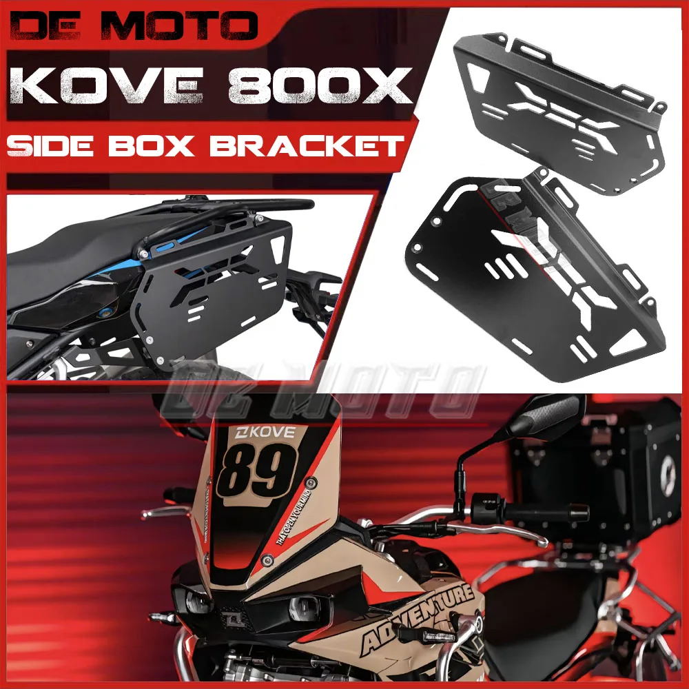 

FOR KOVE 800X Side Bag Bracket Side Frame Support 800 X Side Box Bracket Modification Accessories 2024 Motorcycle Accessories