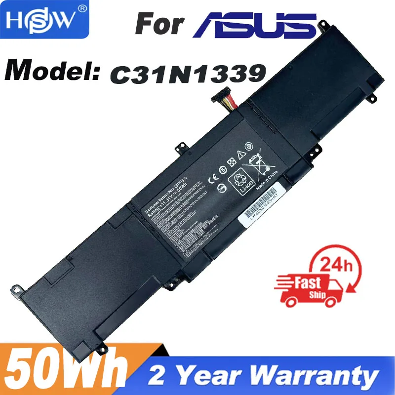 

C31N1339 Battery For ASUS Zenbook UX303U UX303UA UX303UB UX303L UX303LN TP300L TP300LA TP300LD TP300LJ Notebook