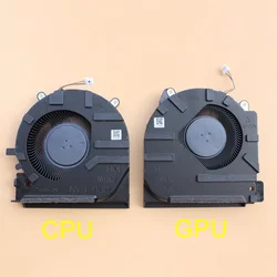 New Laptop CPU GPU Cooling Fan Cooler for HP Pavilion Gaming 7 Victus TPN-Q263 Q264 16-D 16-E 16-E0011NS DC5V 4pins RTX3050 60W