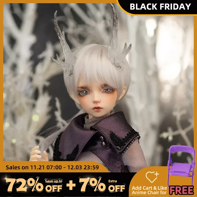 New arrival Shuga Fairy Luz 1/4 BJD Dolls Fairyland Minifee Edra Resin Toys for Kids Surprise Gift Vampire MSD Female MSD Doll