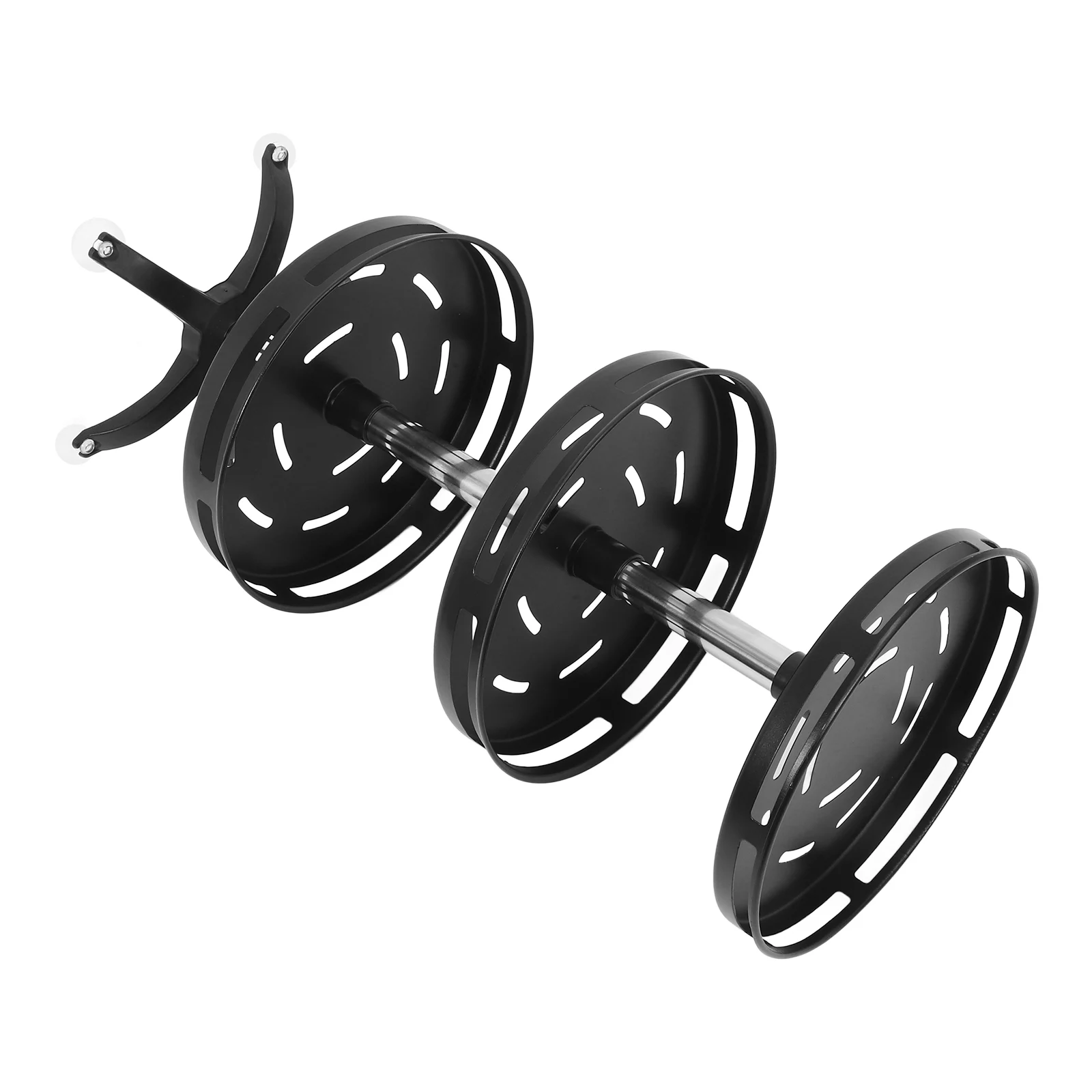 

Rotating Spice Home Rotating Tray 21.65Inch Height 10.24Inch Diameter Black Circular Base Kitchen Tray Storage ganizer