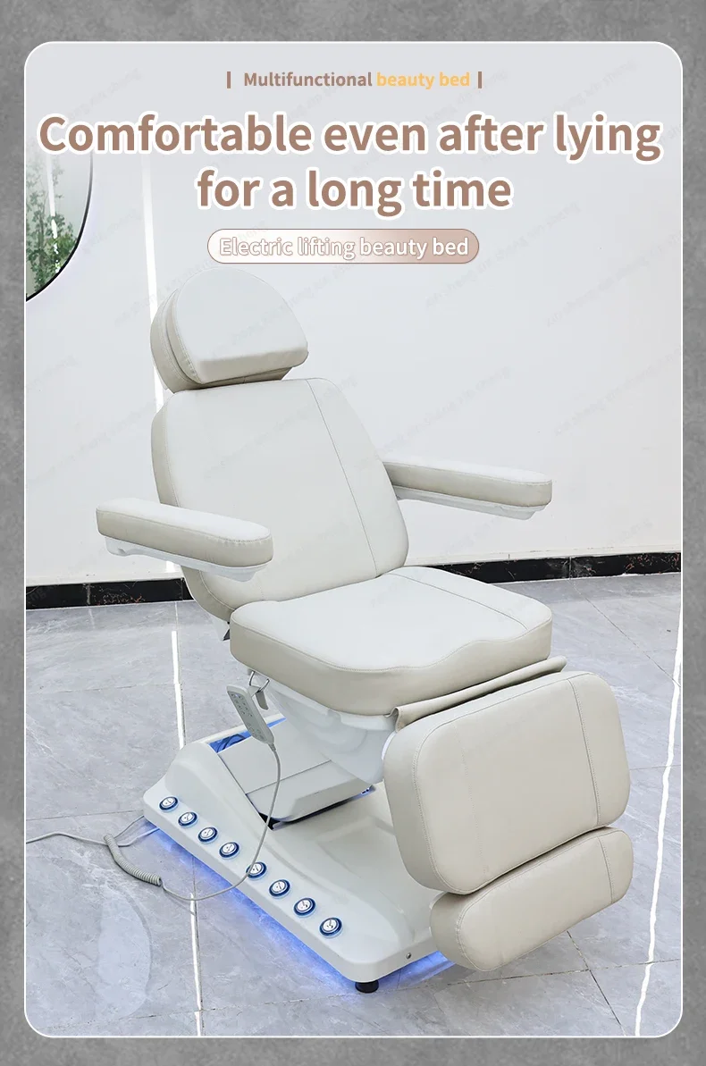 XinSheng Elektrisches Schönheitspflegebett Gesichtshydrotherapiestuhl Haartransplantationsstühle Medizinische Betten Massagetisch SPA-Möbel – Detail 5