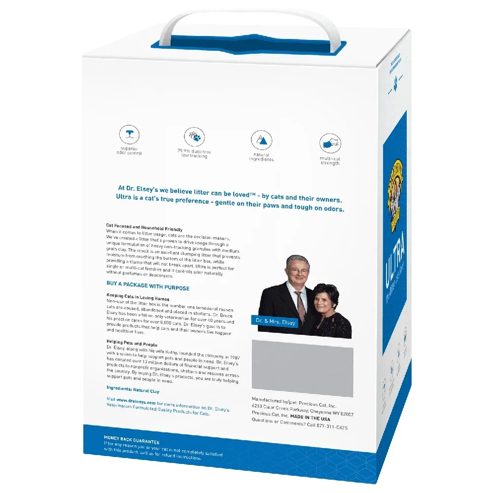 نفايات القطط فائقة التكتل منخفضة الغبار غير معطرة للتحكم في الرائحة الطبيعية فضلات القطط متعددة المنازل صيغة مغرفة سهلة 20 رطل