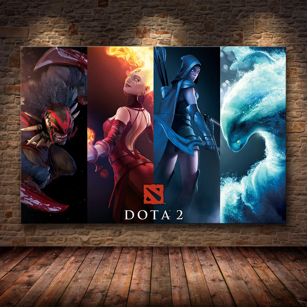 Unframed The Poster Decoration Painting of DOTA2 on HD Canvas  canvas painting wall art canvas wall art canvas