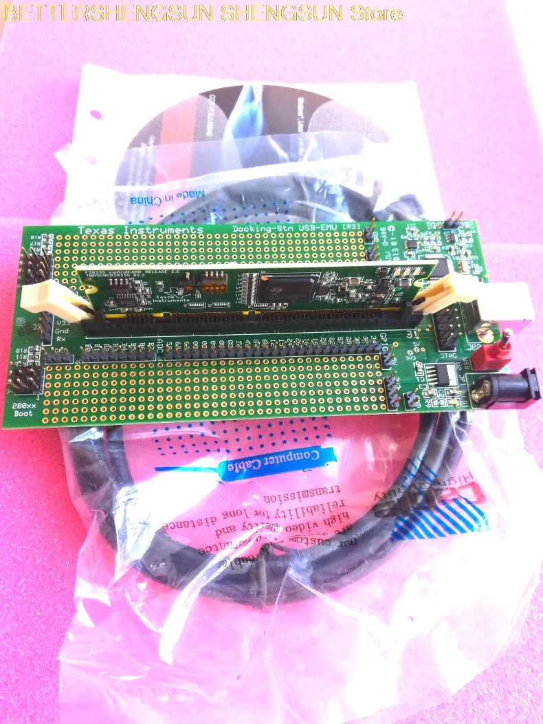 

TMDSDOCK28335 TMS320F28335 experimental board kit board C2000 board