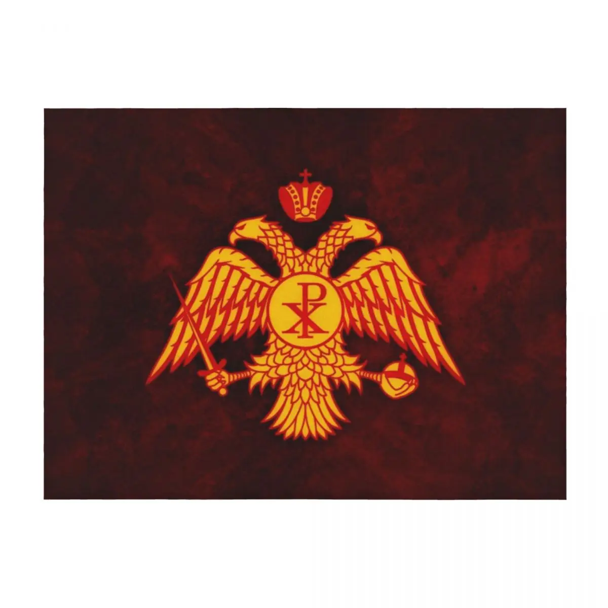 

Imperial Byzantine symbol Throw Blanket Beautifuls Blankets For Baby valentine gift ideas Flannels Blankets