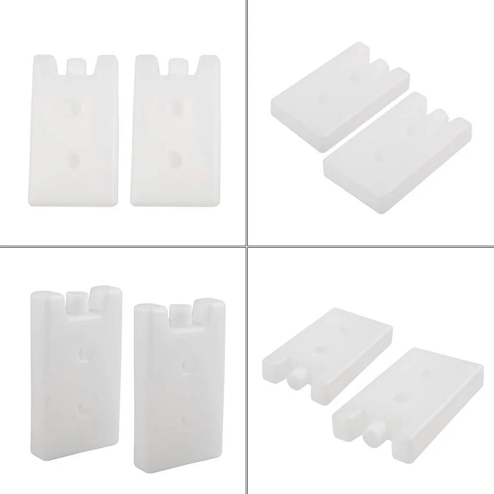 Gel Freezer Ice Blocks Travel Lunch For FRESH Food Storage Reusable Cool Cooler Pack Bag Water Injection Box
