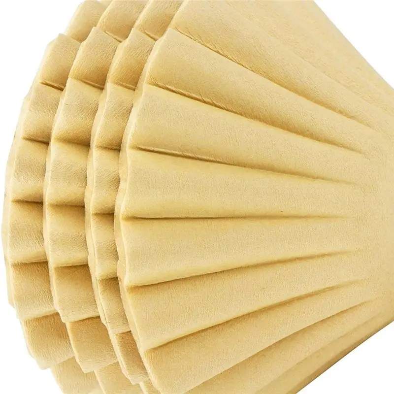Practical Tool Coffee Filter Set- 1Set 8 To 12 Cups With 500 Unfiltered Paper Filters, Ideal For Home, Morning Brew