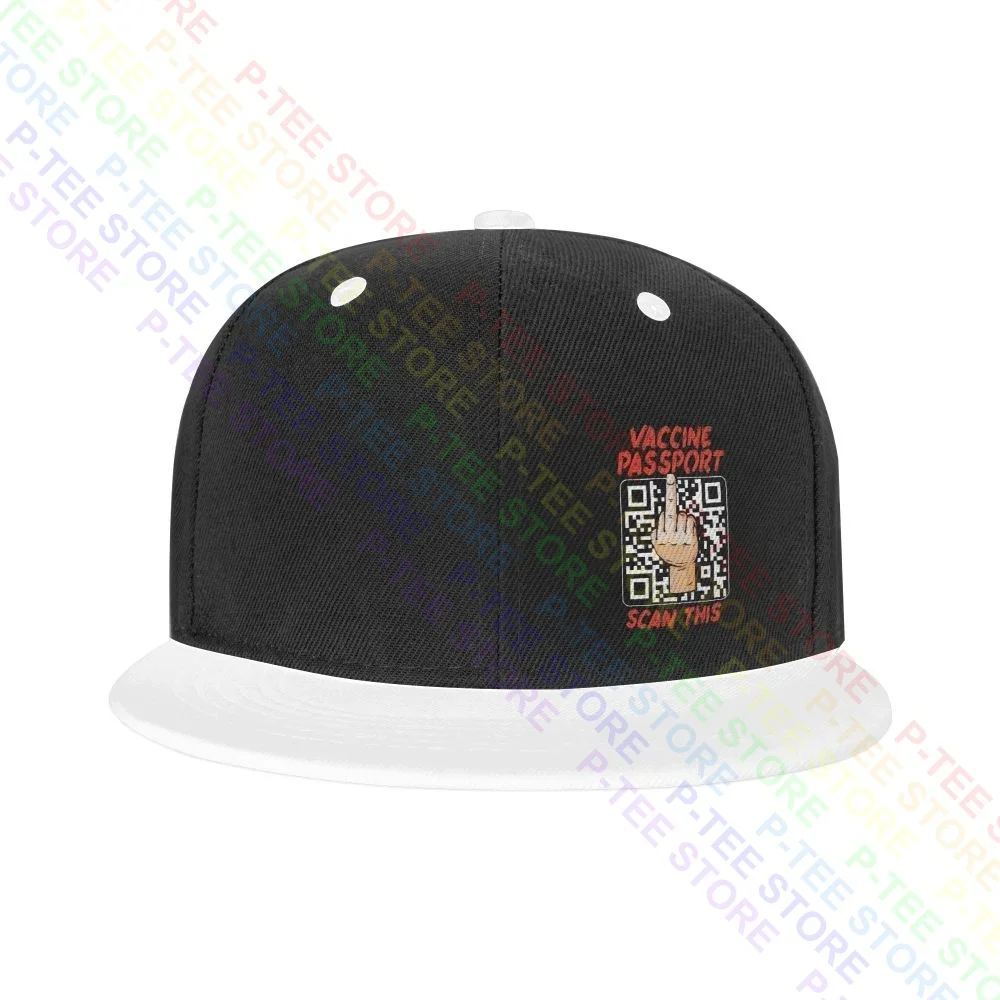 

Vaccine Passport Scan Pass Health Green Non Pass Sanitaire Anti No Snapback Cap Colorful Baseball Caps Gift Unique