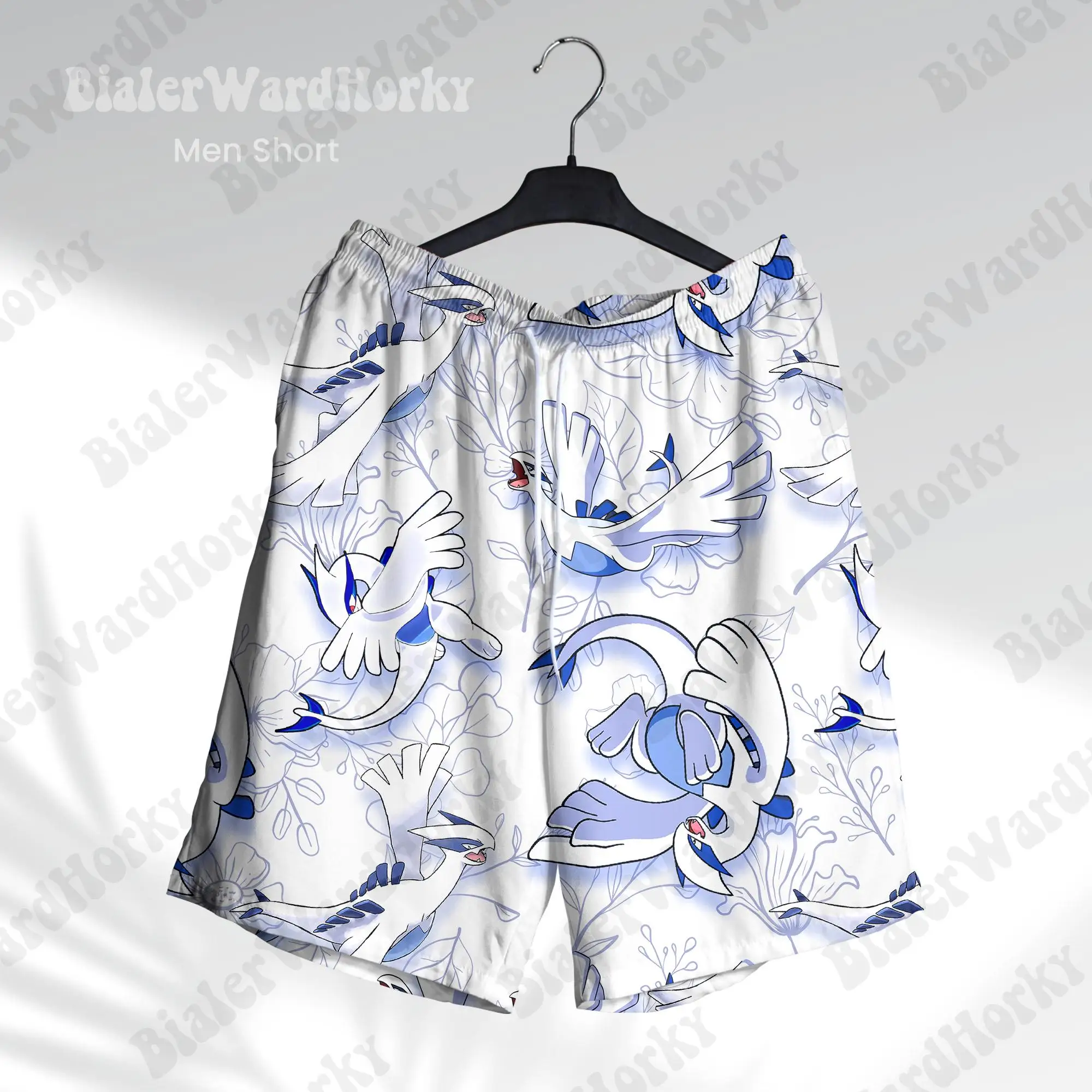 Lugia Hawaiian Shirt Pokémon Anime Lugia Grafik-T-Shirt Sommer Freizeit Herren-T-Shirt Kinderkleidung T-Shirt Y2k Frau ﻿ – Detail 6