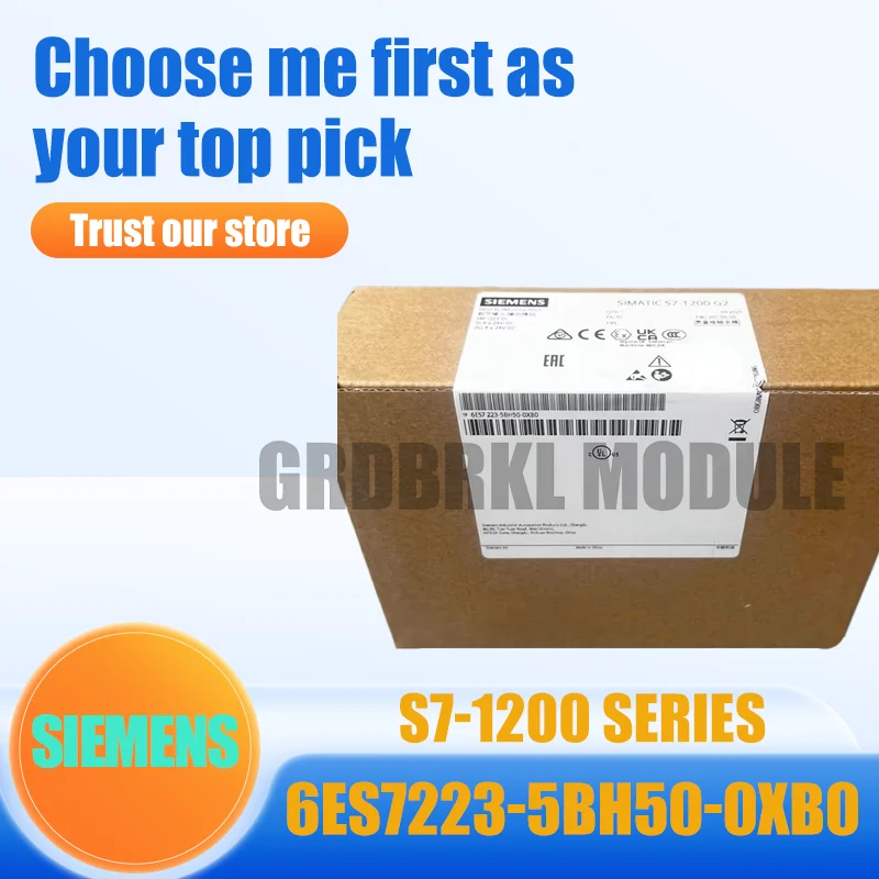

Brand New Original SIEMENS 6ES7223-5BH50-0XB0 6ES7 223-5BH50-0XB0 S7-1200 G2 PLC Digital Input Output Module