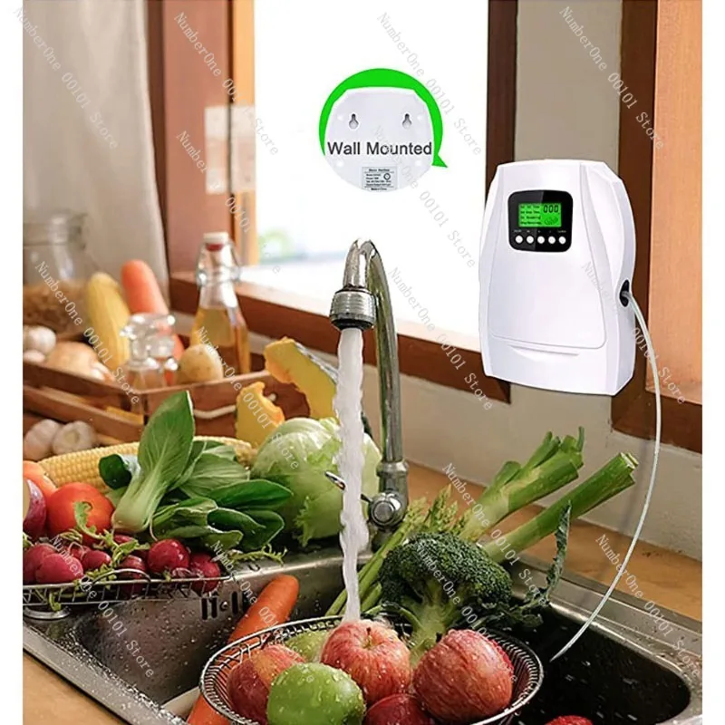Compact Home Air Purifier Ozone Generator for Kitchen Small Fruit Vegetable Fresh Keeper Automatic Cycle 220V Smart Deodorizer