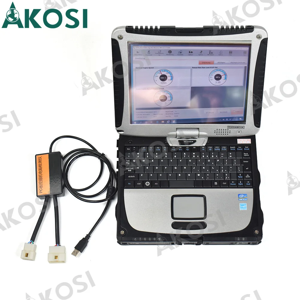 

Diagnostic kit for dr zx hitachi connection with excavator + CF19/CF52 Laptop excavator hitachi diagnostic tool