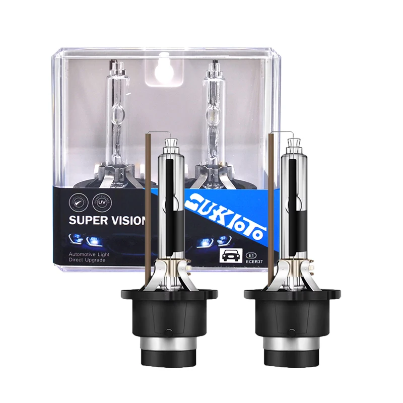 

2PCS SUKIOTO SUPER VISION D2S HID Bulbs 85122 66240 for HID Headlight Kit 35W 55W D2R Car Xenon Bulb D4R D4S High Low Beam Light