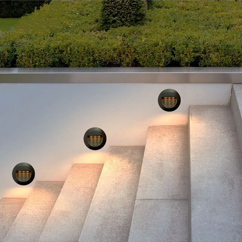 Imagem -05 - Impermeável Embutido Deck Footlights Sensor Exterior Indoor Led Step Light Embutido Stair Light 15leds 85265v Ip65