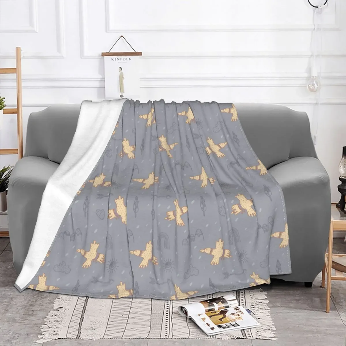 

Bird Eagle Blankets Fleece Textile Decor Animal Portable Super Warm Throw Blanket for Sofa Couch Bedspreads