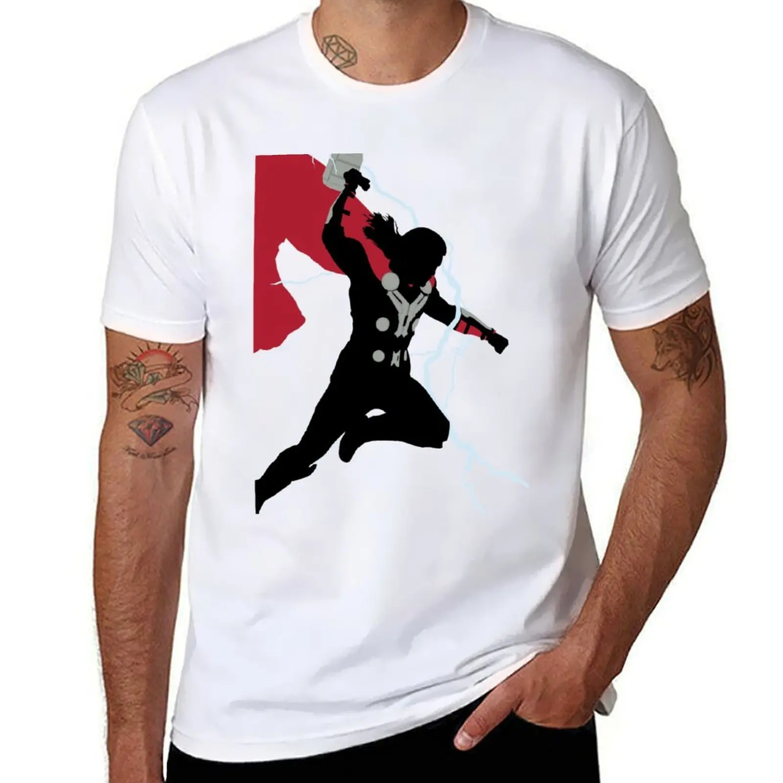 

God of Thunder T-Shirt t shirts for man cotton soft graphic t shirts for man T-Shirt