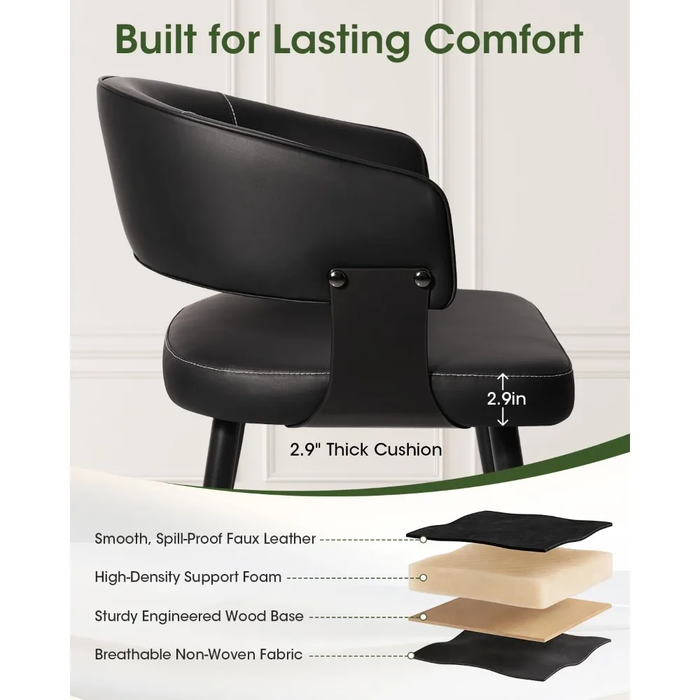 Thumbnail 4 - #16 Upholstered Dining Chairs Comparison Guide