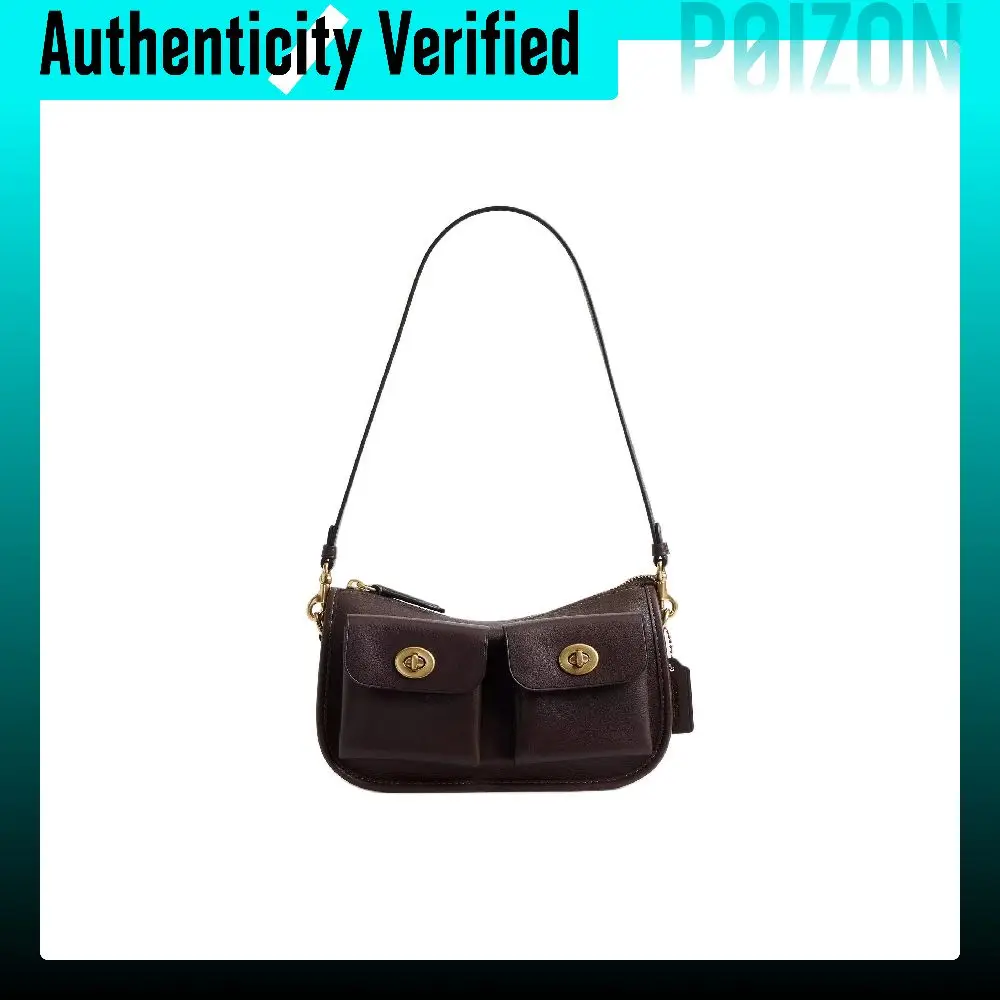 Borsa A Tracolla Coach Waverly In Pelle Di Vacchetta, Borsa A Spalla Media Da Donna, Marrone Acero CDZ20-B4MPL-image