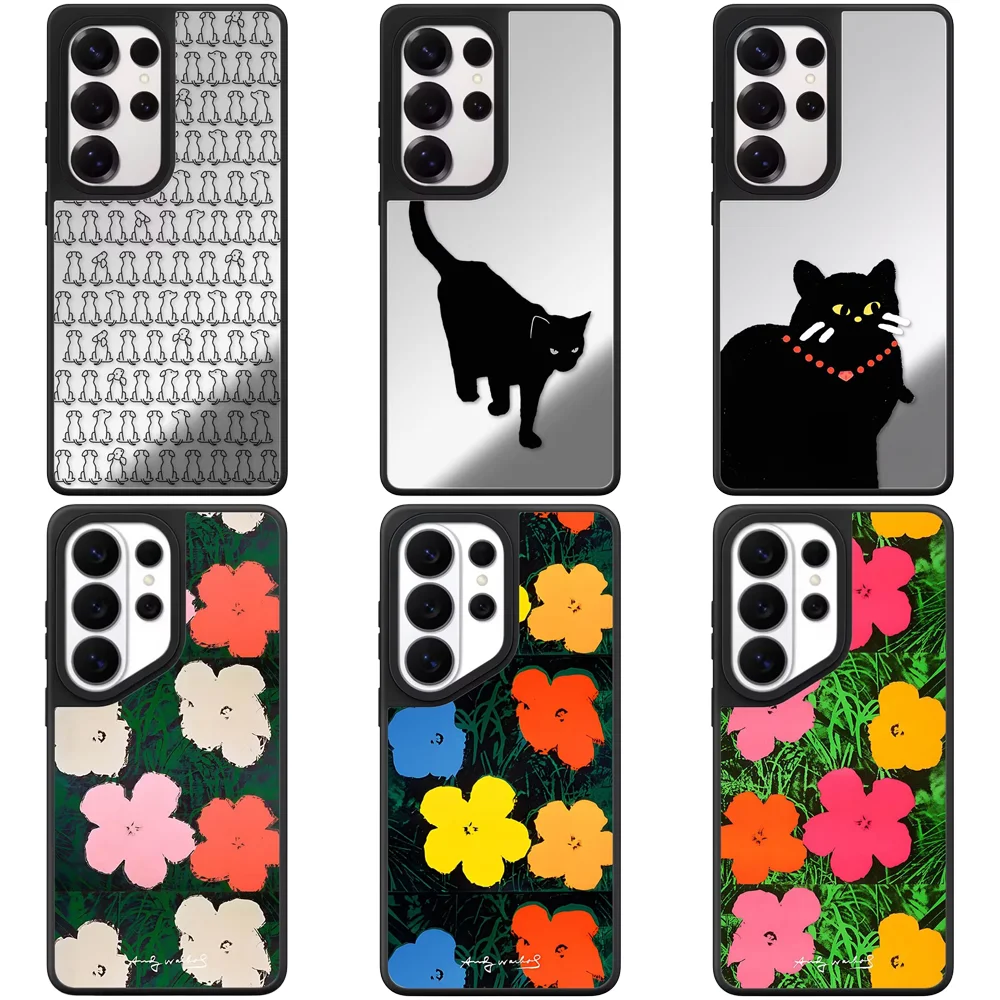6072210 Mirror Magnetic Case: Compatible with Samsung Galaxy S23 U S24U S25 S26 Ultra S25+ S26 Plus Shell