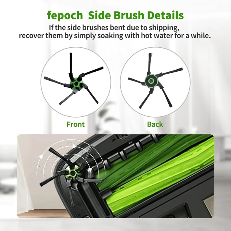 아이로봇 룸바 S9 (9150) S9 + S9 플러스 (9550) S 시리즈용 교체 부품, AI 로봇 진공 브러시, 15 개