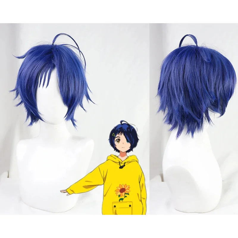 카와이 리카 아오누마 네이루 오토 아이 사와키 모모에 WONDER EGG PRIORITY 의상 코스프레 풀 가발