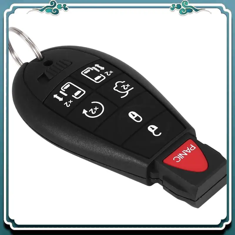 

ABTU-Car Remotes 7 Button Key Fob Compatible For Chrysler Town Country 2008-2015 Dodge Grand Caravan 2008-2014