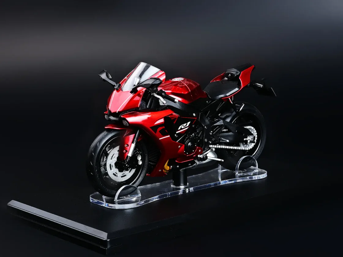 CM Modello 1:18 R1 Modello in lega di moto Articolo decorativo statico Regalo di compleanno