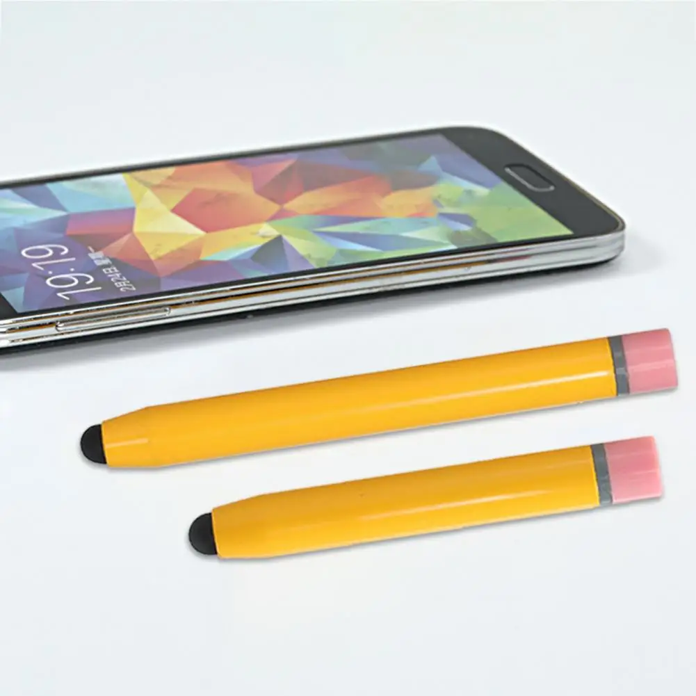 Universal ที่มีประโยชน์คอนเดนเซอร์สัมผัสหน้าจอปากกา Smooth Writing Touch Stylus Sensitive สำหรับแท็บเล็ต