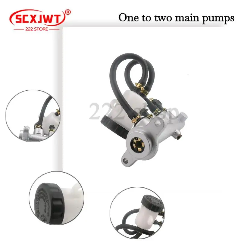 

Motorcycle go kart one trailer two brake master cylinder suitable for go kart 90cc 110cc 125cc 200cc 250cc 300cc Buggy