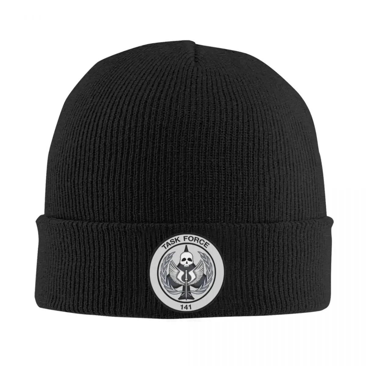 Task Force 141 Hat Autumn Winter Skullies Beanies Warm Forward Observation Group Cap Men Women Knitted Hat