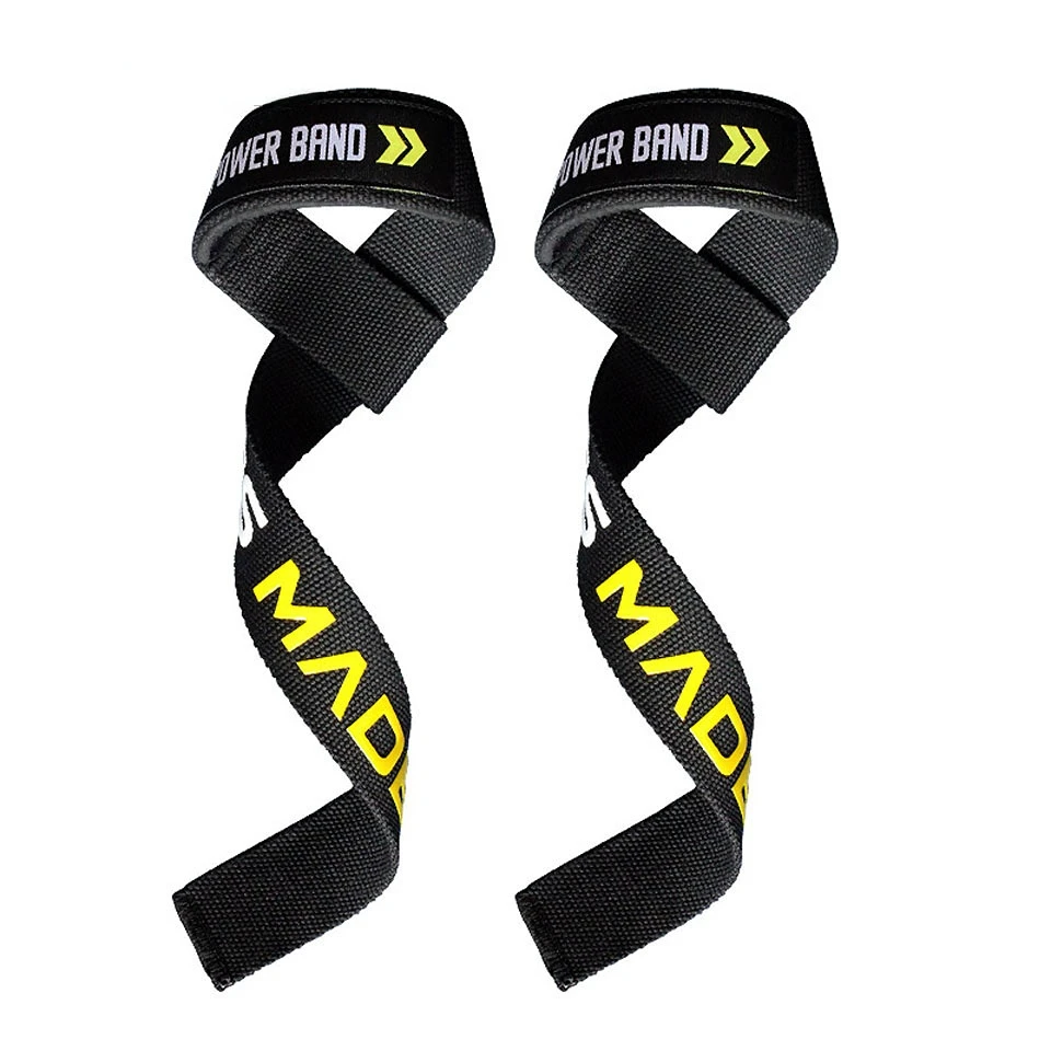 

1 Pair Weightlifting Wristband Sport Professional Training Hand Bands Wrist Support Straps Wraps Guards For Gym Fitness