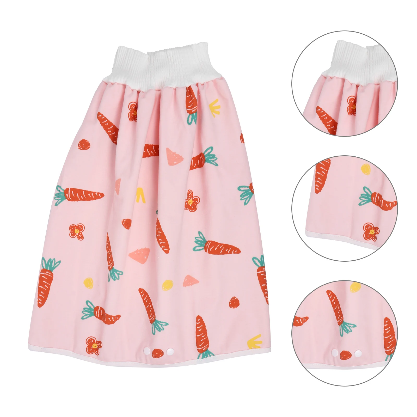 

High-Waist Baby Diaper Skirt Cloth Training Pants Cotton Diaper Skirt For Infants Leak Proof 360° Comfortable Foldable Machine