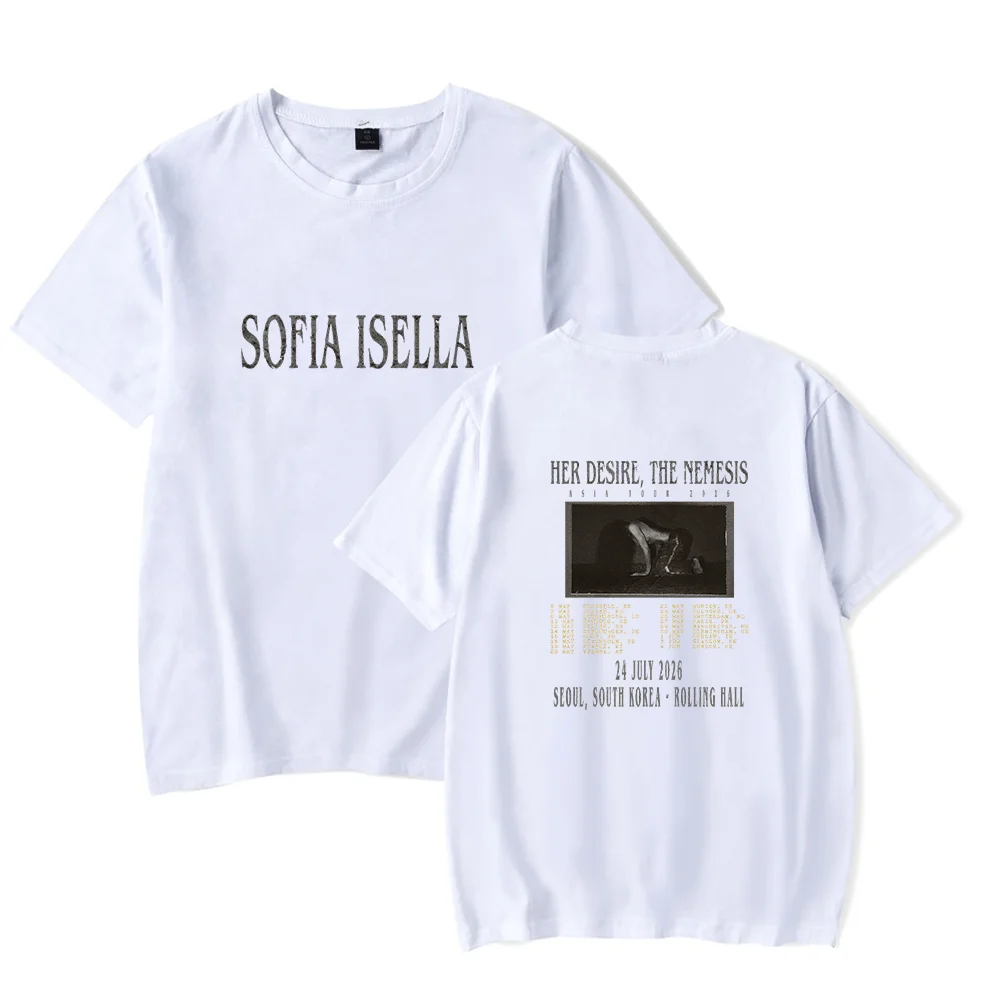Sofia Isella Merch tshirt Her Desire The Nemesis Vintage Unisex Tops Tee Jersey Outdoor Tee Fashion y2k Top