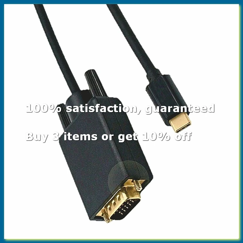 adaptador-usb-c-para-vga-cabo-conversor-tipo-c-para-d-sub-15pin-vga-para-celular-laptop-monitor-projetor-tv