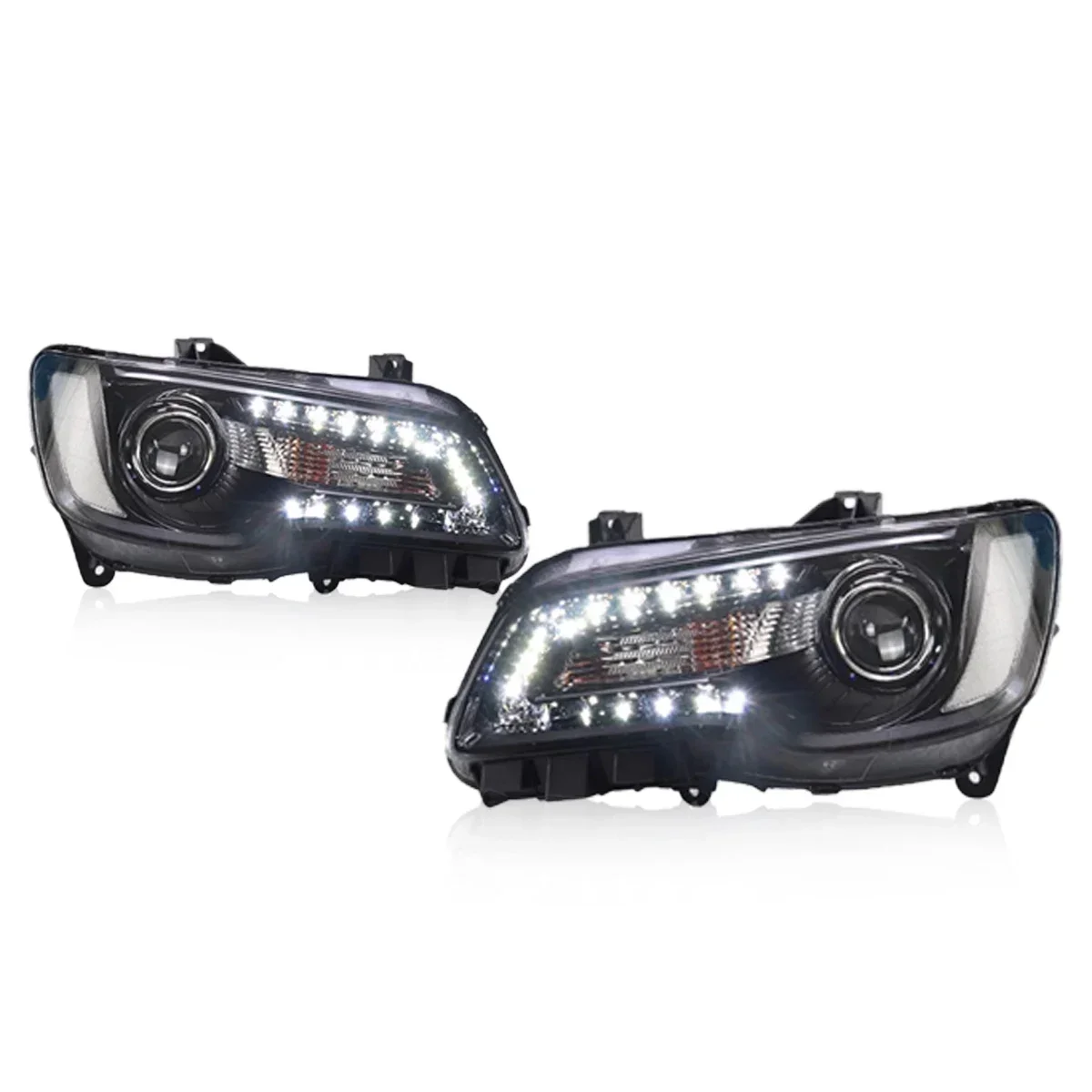 

Car Headlights For Chrysler 300C 2011-2017 LED Car Lamps Daytime Running Lights Dynamic Turn Signals Car Accessories