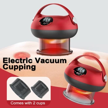 Electric vacuum cupping massage body cup anti-cellulite therapy massage body electric guscraping scraping fat burning slimming