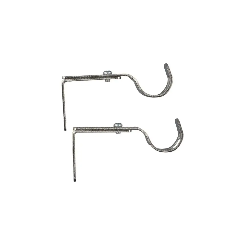 

Heavy Duty Adjustable With Screws Durable Curtain Rod Bracket Curtain Rod Holder Window Hardware Curtain Rod Support