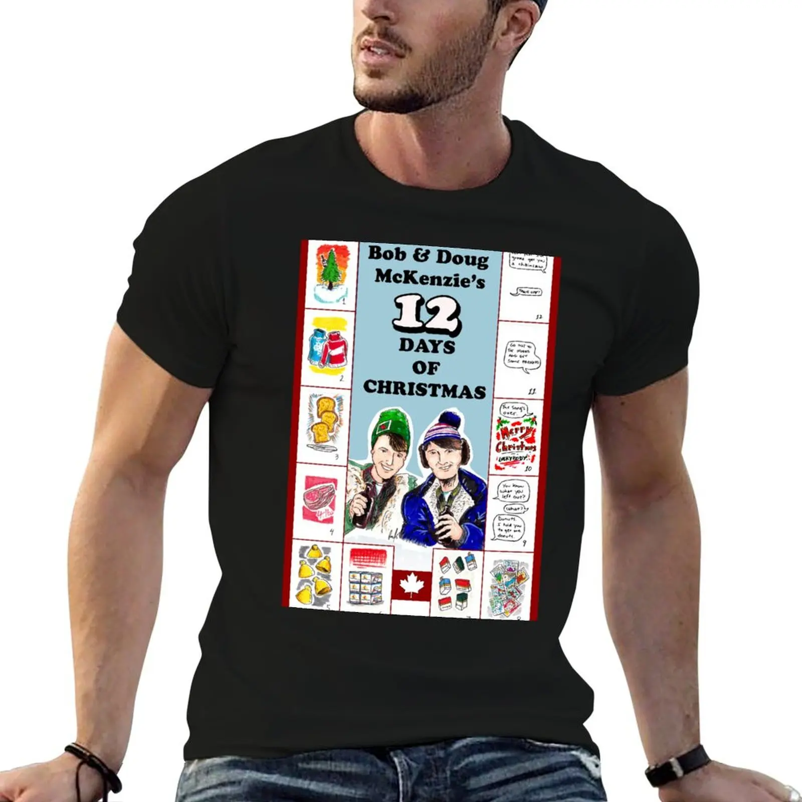 

A Tribute to Bob & Doug T-Shirt anime tshirt t shirts for man pack cotton graphic t shirts for man T-Shirt