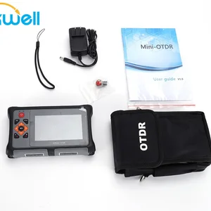 Live Test of Active Fiber Mini OTDR 1550NM 22DB Fiber Optical Fiber Reflection With PDF Report Event Map Ethernet Cable Testing Testing Tracking RJ45 10 Main Sales Active Fiber Identifier - №4