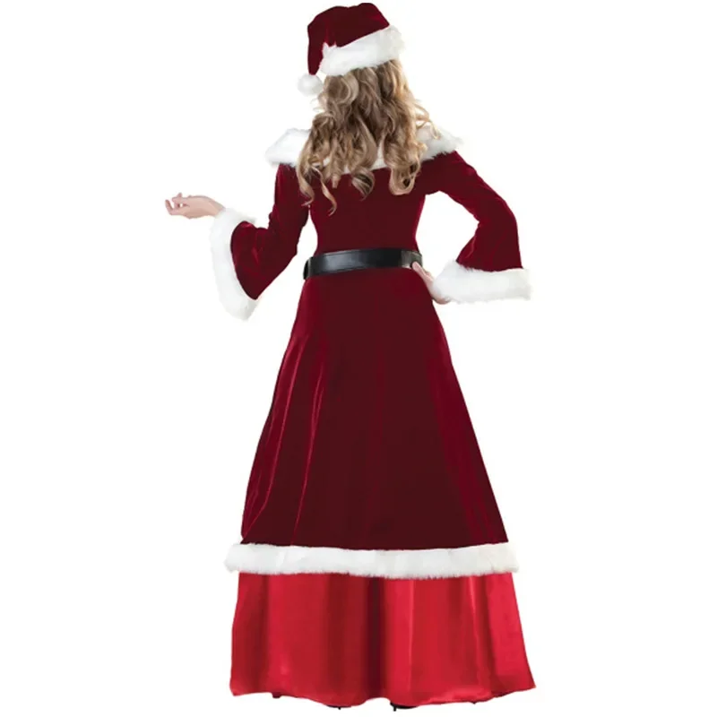 Halloween Christmas Santa Claus Costume Cosplay Santa Claus Clothes Fancy Dress In Christmas Men Costume Suit For Adults