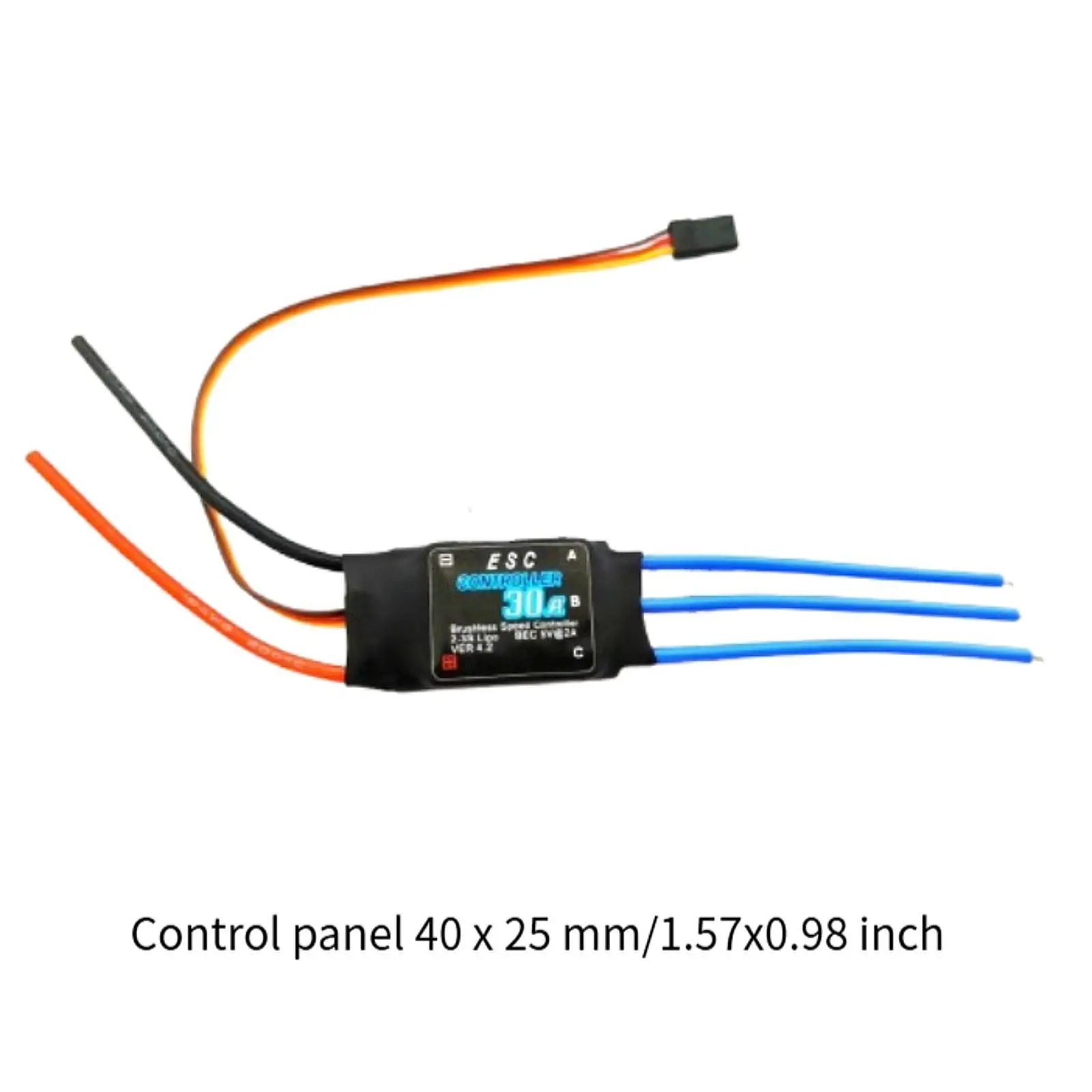Helicóptero rc sem escova esc substituir peça de reposição do motor sem escova para quadcopter brinquedo rc asa fixa avião brinquedo hobby modelo