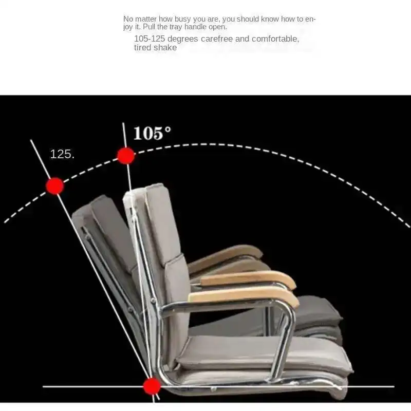 Computer Chair For Home Use Comfortable Sedentary Lumbar Backrest Comfortable Study Chair Office Chair Ergonomics