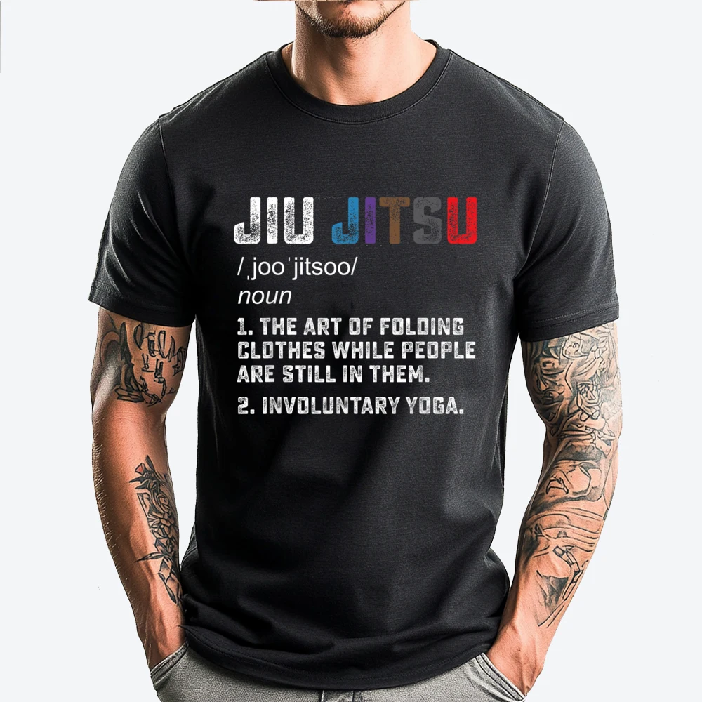 

Brazilian Jiujitsu Grappling Vintage Jujitsu Fashion T Shirt Men Gifts For Men Graphic Cotton Short Sleeve