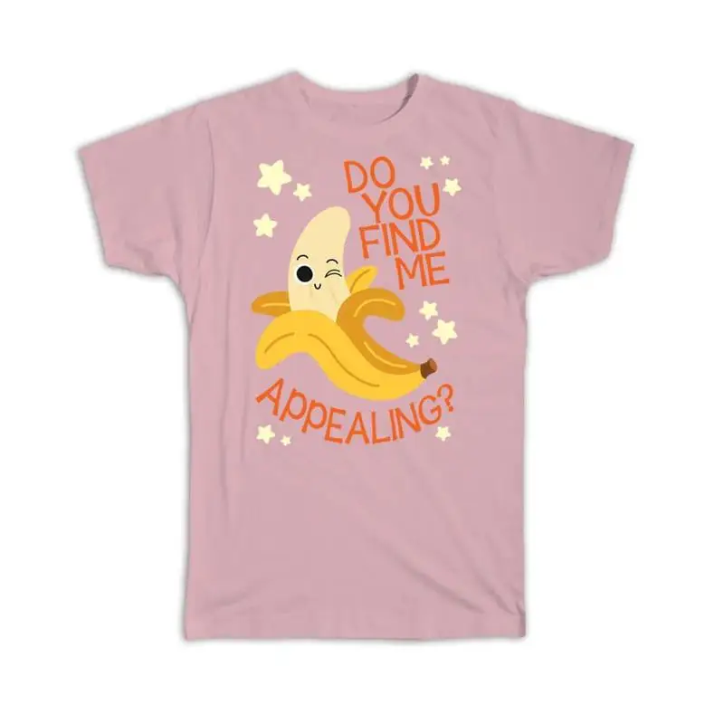 

Funny Banana Art Print Humor Appealing Fruit Fruits Healthy Food T shirt