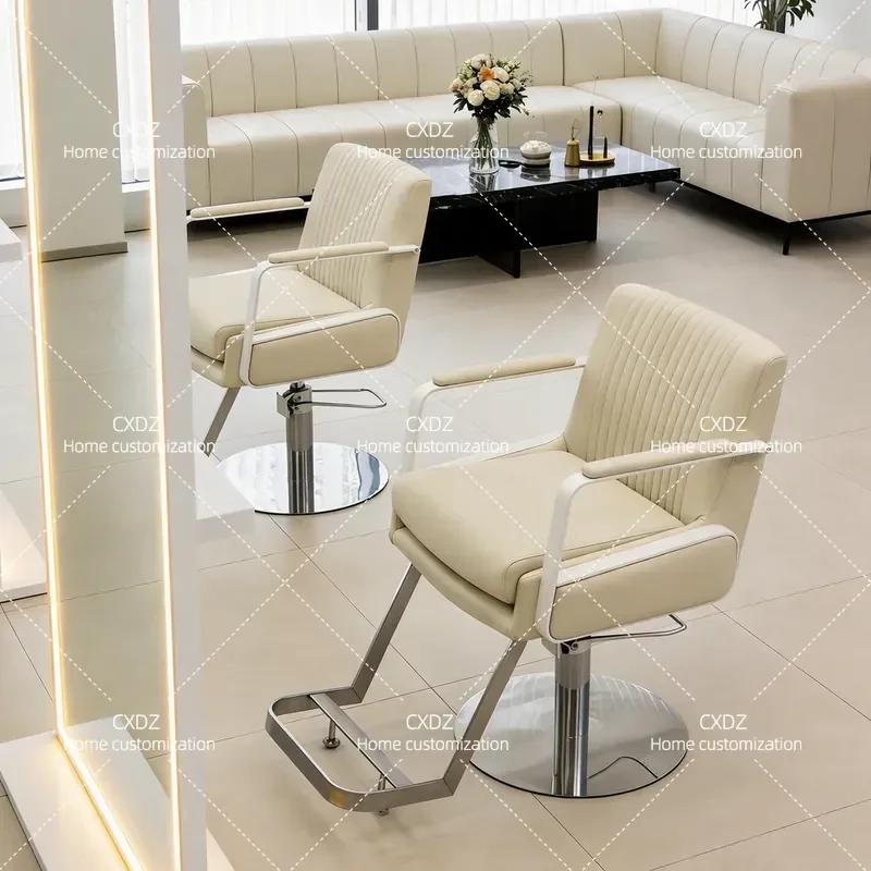 New hair salon chair hair salon perm and dyeing chair barber shop high rebound chair