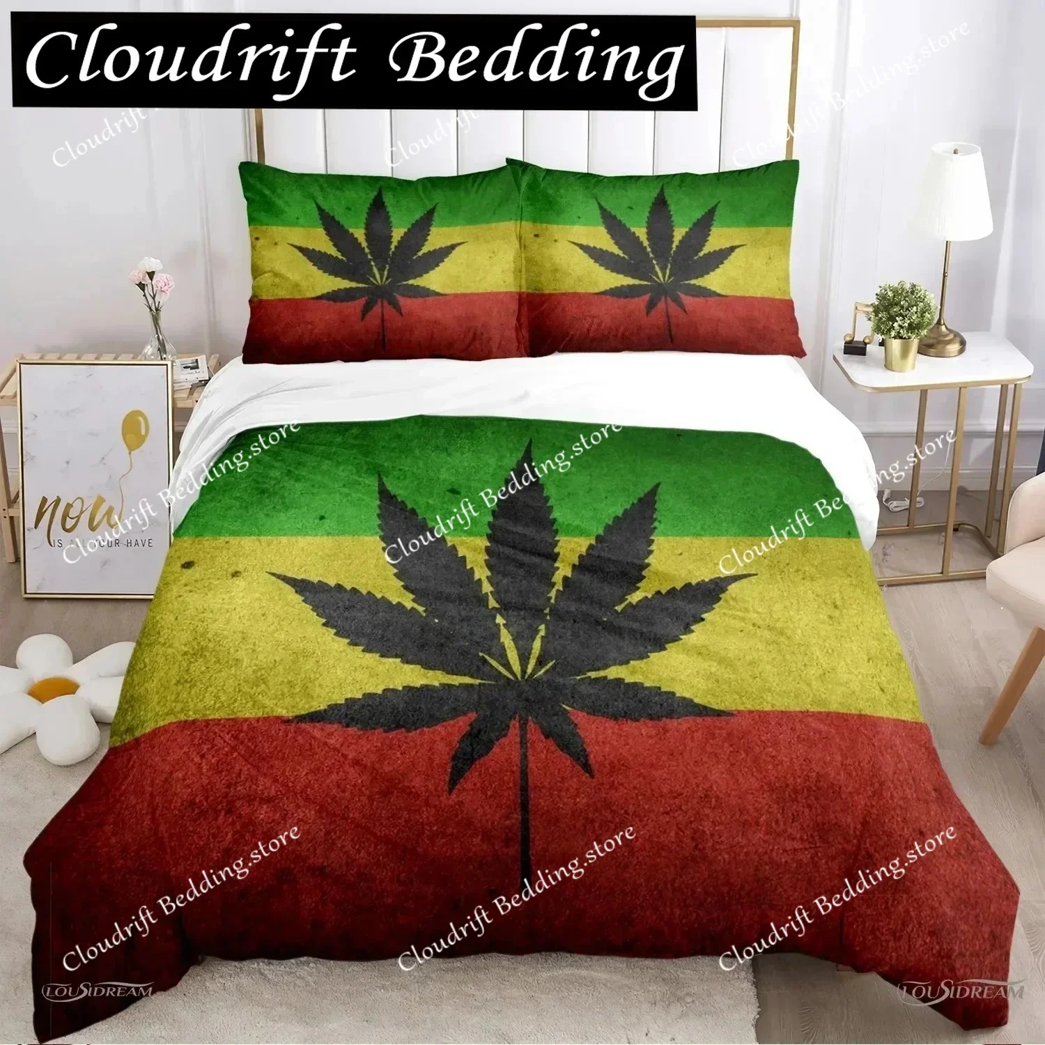 

3D Bob marley Music Duvet Cover Comforter Fear Bedding sets Soft Quilt Cover and Pillowcases for Teens Boy Single Double Queen02