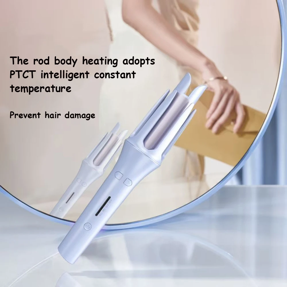 

Автоматическая палочка для завивки с отрицательными ионами, большая волна, щипцы для завивки волос, утюг, профессиональные щипцы для завивки волос, инструменты для укладки